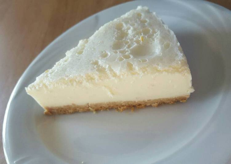Tarta fría de mousse de limón