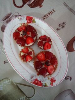 صورة لوصفة تارت بالفريز Tarte au fraise