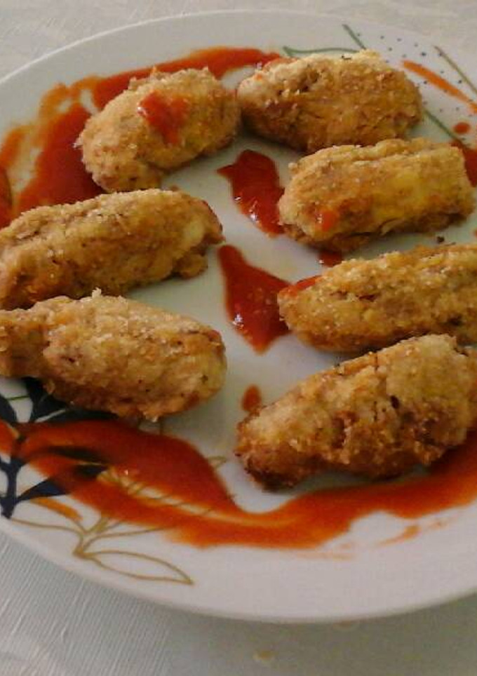 Una foto de Croquetas de atún y quesitos