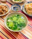 Canh Cải Thìa Nấm Kim Châm