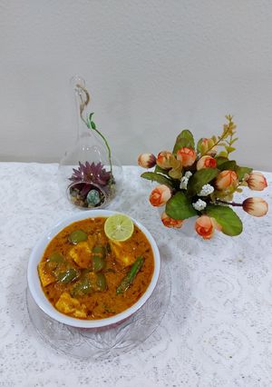 A picture of Kadai Paneer.