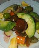 Ensalada de tomate cherry