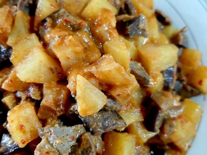 Langkah Gampang Menyiapkan Resep  Sambal Goreng Ati Ampela yang Bisa Manjain Lidah, Bisa Manjain Lidah