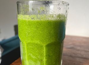 Una foto de Jugo verde de la vida