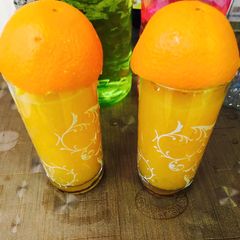 A picture of Orange juice # Ramzan special.