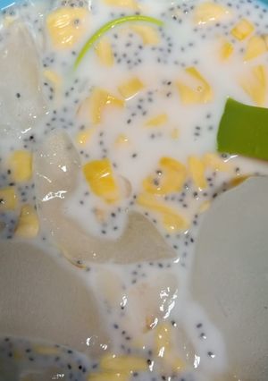Foto resep Es teler nangka selasih