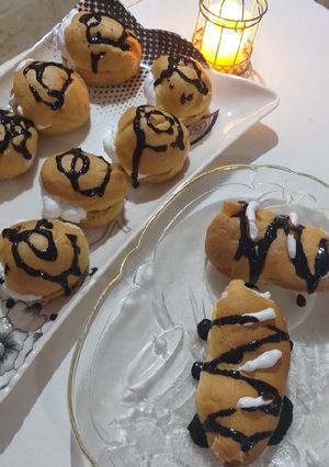 A picture of Eclairs.