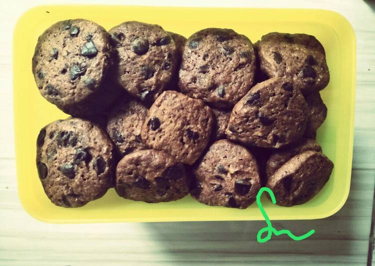 Cara Gampang Membuat Kue kering renyah (Chocolate chips cookies) Anti Gagal