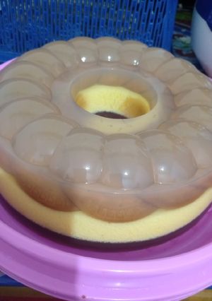 Foto resep Puding regal 3 lapis