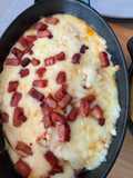 Parmegiana de Frango com Bacon Picado