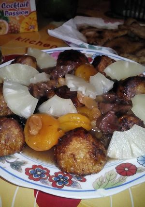 صورة لوصفة الطاجين الحلو