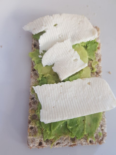 Una foto de Tostada de pan de centeno