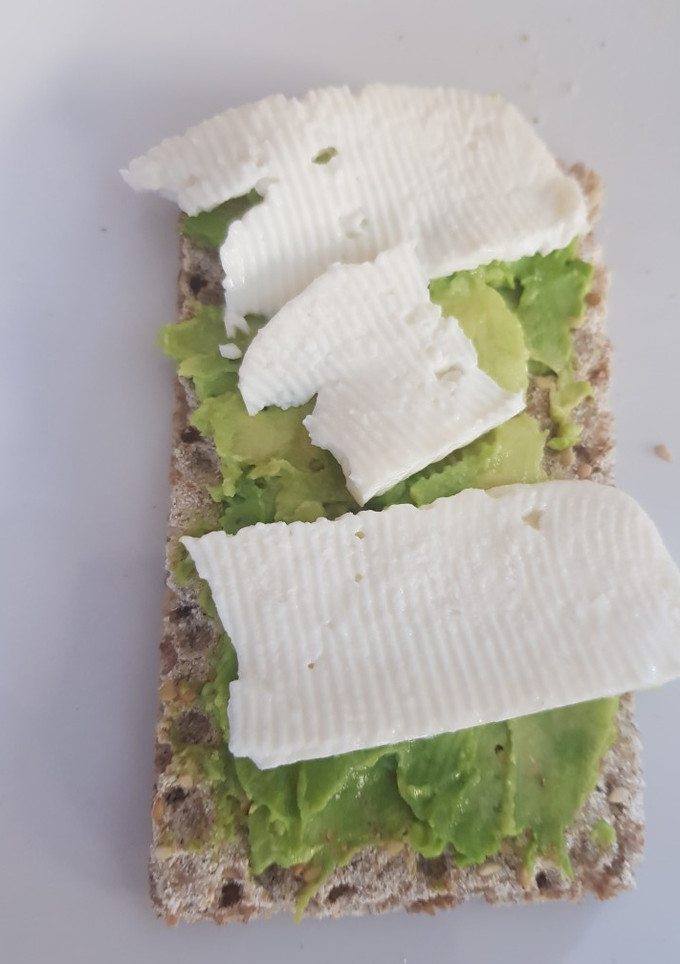 Una foto de Tostada de pan de centeno