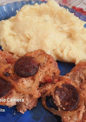 Borsos mustáros sertéskaraj recept fotója