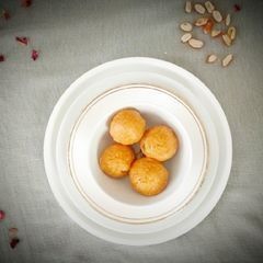 A picture of Crunchy Peanut Butter Balls - No Cook/ No Bake.