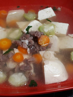 Foto resep Sayur Bening tahu oyong segar