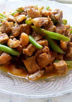 Foto resep Tumis udang buncis