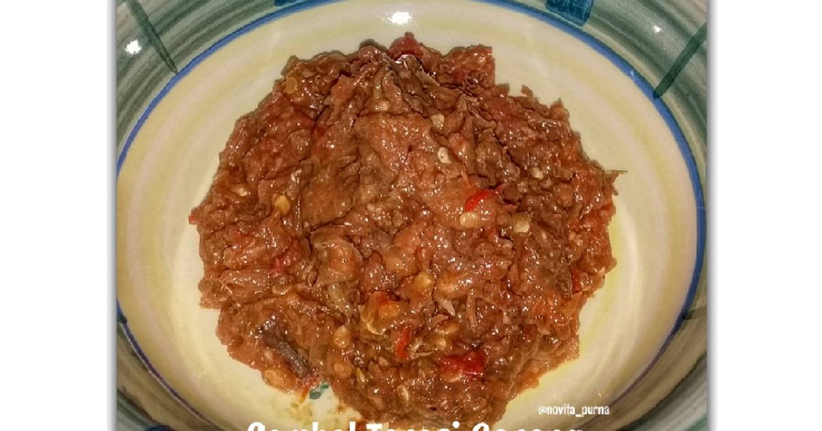 Resep Sambal Terasi  Goreng oleh Novita Purna Cookpad