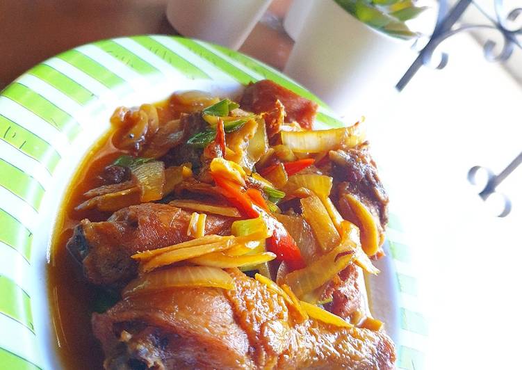 Ayam Goreng Saos Inggris