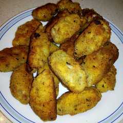 Foto principal de Croquetas de merluza en salsa verde