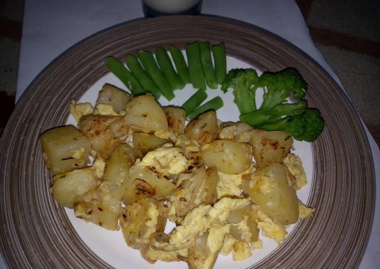 (menu diet) Baked potato / potato grill