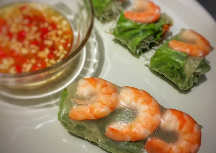 Resep Vietnamese Spring Roll (Goi Cuon) Anti Gagal