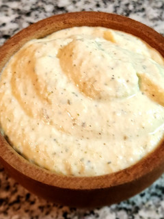 Una foto de Dip de cebolla