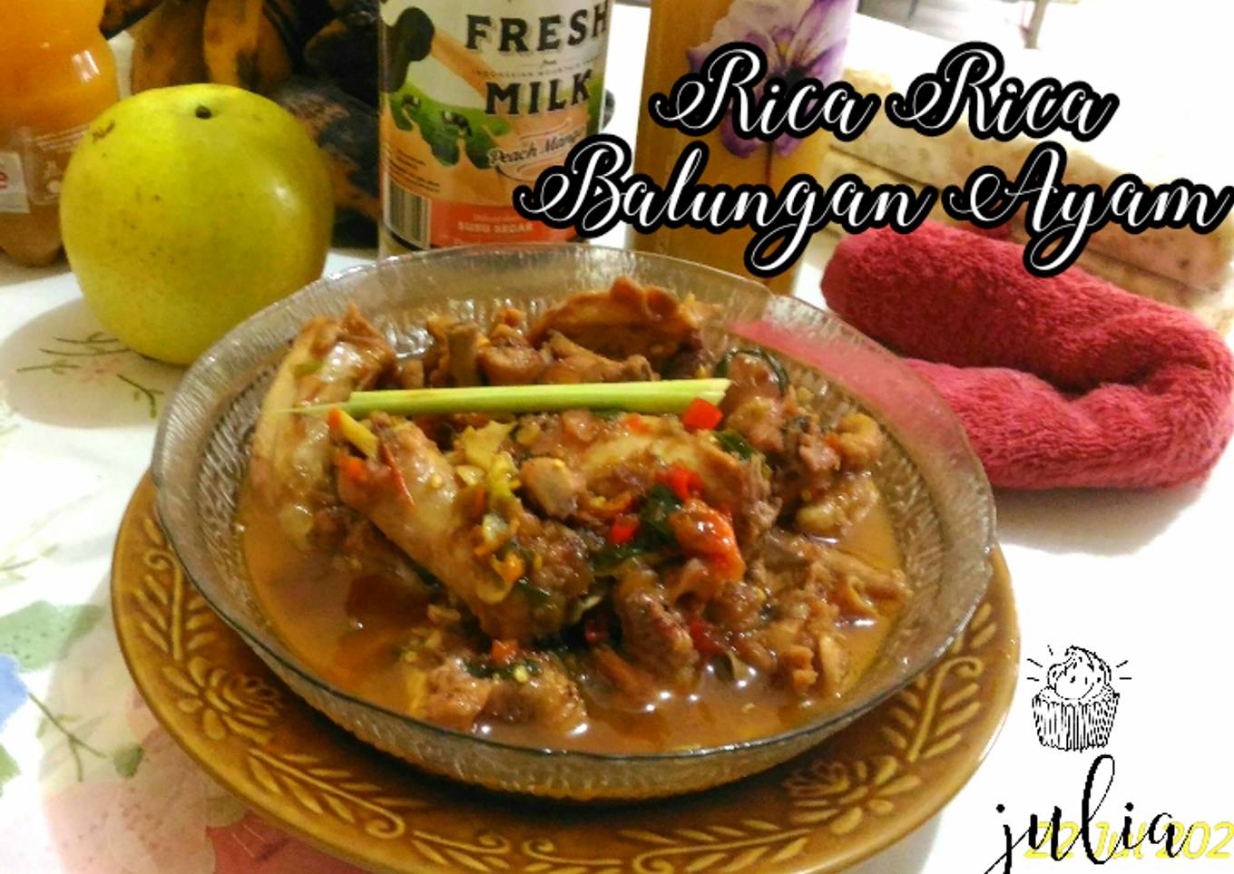 Rica Rica Balungan Ayam