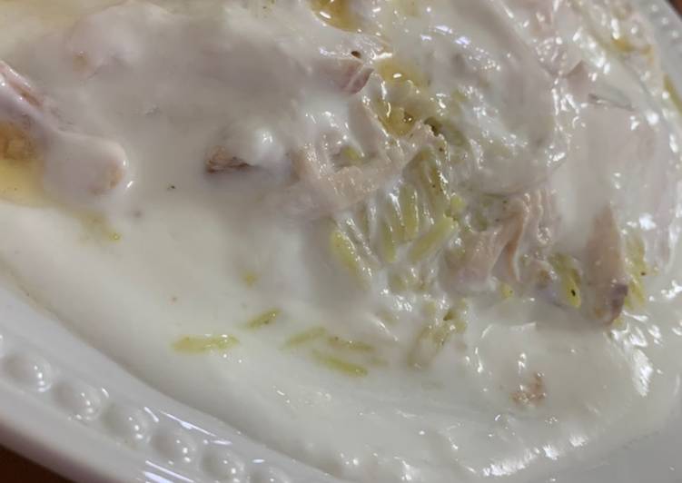 فتة دجاج