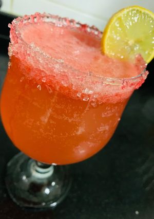 A picture of Strawberry Soda.