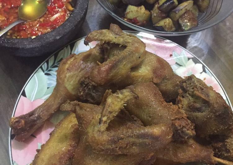 Bebek muda Goreng 🐤🐤