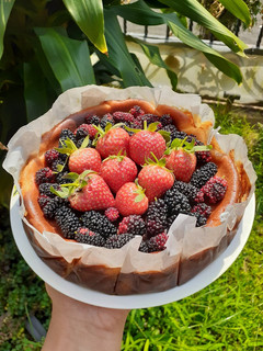Foto resep Basque burnt cheesecake
