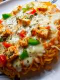Cheesy Maggi Mini Pizza
