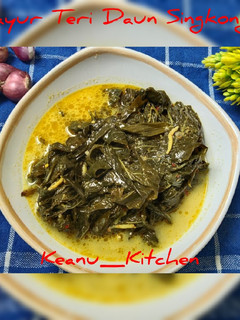 Foto resep 80. Sayur Teri Daun Singkong