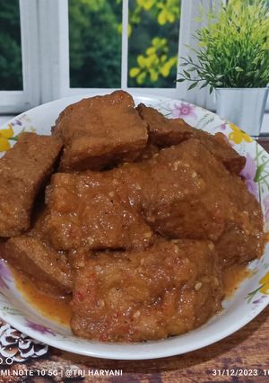 Foto resep Semur Tahu Pedas manis
