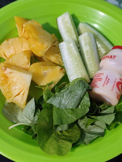Foto resep Jus Nanas Bayam Timun