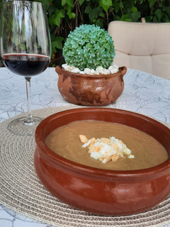 Una foto de Crema de alcachofas