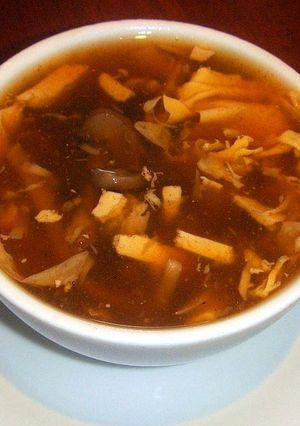 Édes-savanyú leves recept fotója
