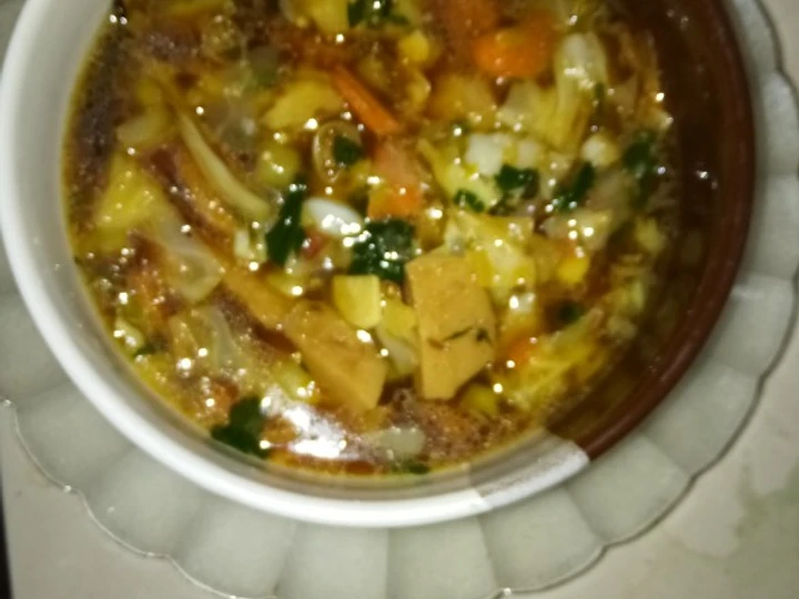 Langkah Gampang Membikin Resep Sayur pentol bakso pedas manis yang Lezat Anti Ribet, Bikin Ngiler