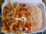 Gambar burger ayam