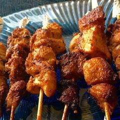 A picture of Chicken Tikka Sticks😍😍😍.
