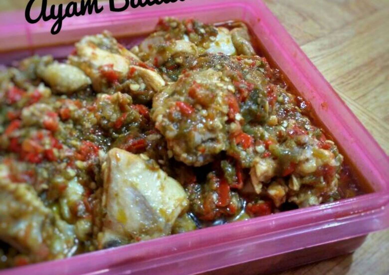 Ayam Balado Cabe ijo