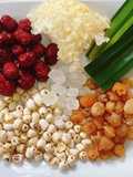 Snow Fungus, Red Date, Lotus Seed, Longan, and Rock Sugar Sweet Soup