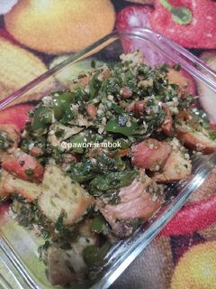 Foto resep Ikan Tuna Paprika Lombok Ijo Pawon si mbok