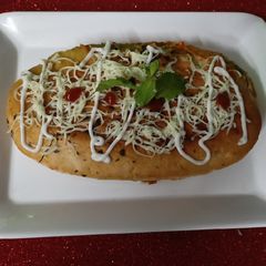 Smoke Mushroom Paneer pinini A picture of Smoke Mushroom Paneer pinini.