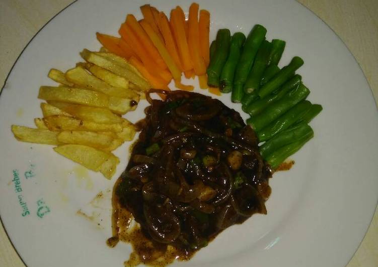 Resep Steak Ayam Giling Oleh Indahdwi Cookpad