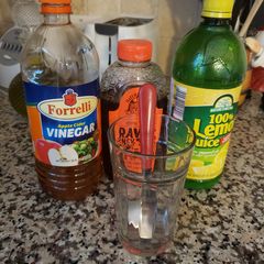 A picture of Health drink in early morning.