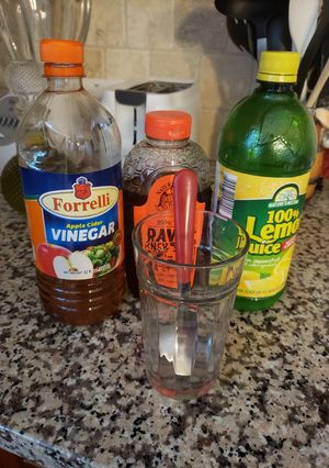 A picture of Health drink in early morning.