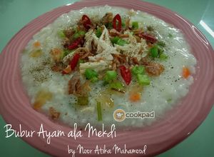 Gambar Bubur Ayam ala Mekdi