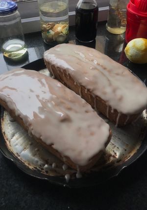 Una foto de Budín de limón